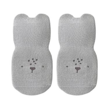 Imagem de Meias Antiderrapantes Para Bebês, Meninos E Meninas, 3 a 5 Pares, Padr