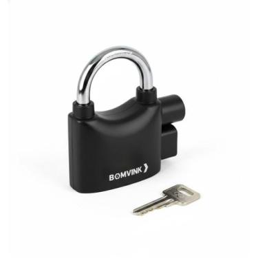 Imagem de Cadeado Alarme Sonoro Antifurto Bom2603 Bomvink
