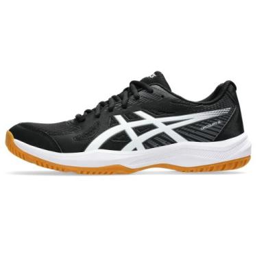 Imagem de Tênis ASICS Upcourt 6 - Masculino - Preto/Branco