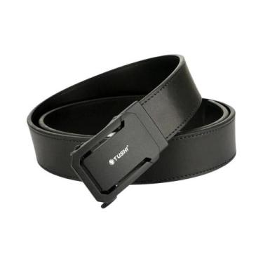 Imagem de Cinto Tático Masculino De Couro Genuíno Com Fivela Automática De Luxo 