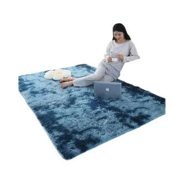 Imagem de Tapete De Veludo Macio Para Crianças, Tapete Fluffy Para Sala De Estar