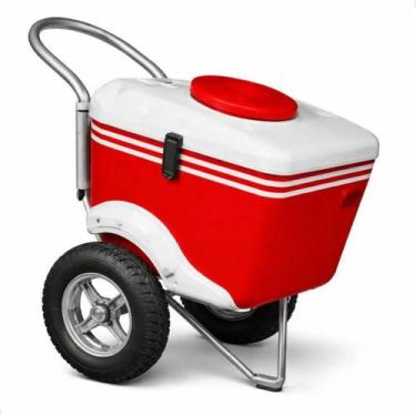 Imagem de Carrinho de Sorvetes 300 Picolés T375 Thermototal, BrancoTampaVermelho