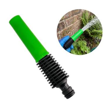 Imagem de Esguicho Para Mangueira Plástico 14cm Bico Para Irrigação Jardim e Reg