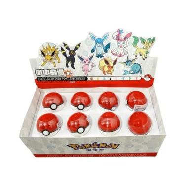 Imagem de Figuras De Anime Pokémon Gengar Bulbasaur Sylveon Em Miniatura Em Bola