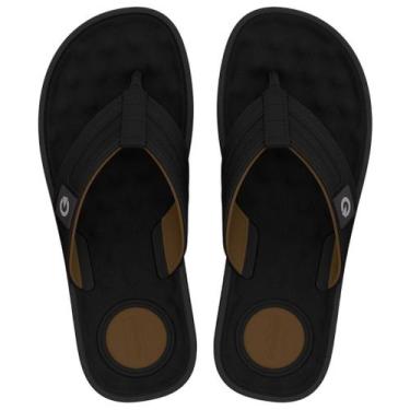 Imagem de Chinelo Infantil Cartago Alabama 11858, Preto, 35