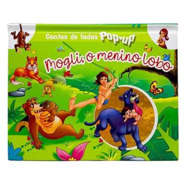 Imagem de Contos de fadas pop - up mogli o menino lobo - PÉ DA LETRA