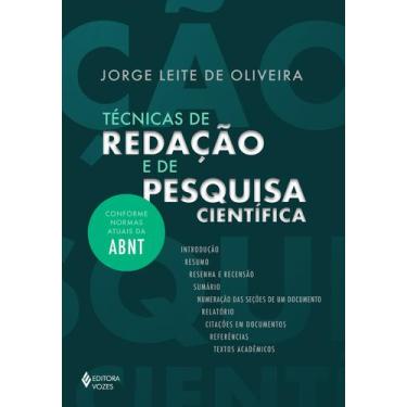 Imagem de Livro - Técnicas de redação e de pesquisa científica