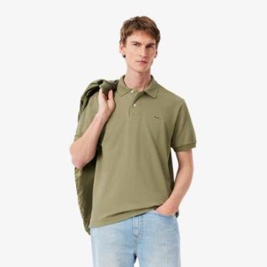 Imagem de Camisa Polo Lacoste L.12.12 Light Piqué Ajuste Clássico Masculina-Masculino