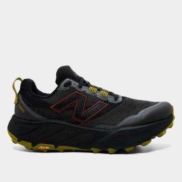 Imagem de Tênis New Balance Fresh Foam X Hierro V9 Masculino, Preto, Bege, 41
