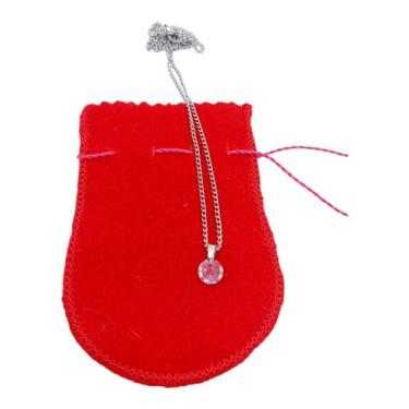 Imagem de COLAR AÇO INOX FEMININO CHOKER Ponto Luz zircônia PRATA - ASA