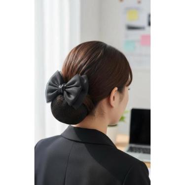 Imagem de Kit 10 Presilhas Coque Cabelo com Redinha Elegante - Congratulations S
