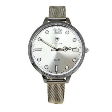 Imagem de Relógio Feminino Relógio Tuguir Analógico TG227 Prata-Feminino