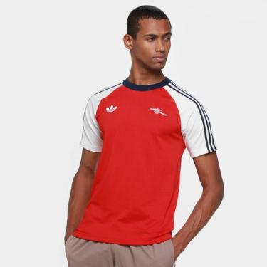 Imagem de Camisa Arsenal Adidas Originals Masculina, Vermelho, M