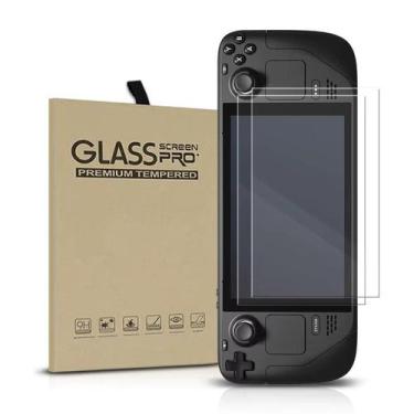 Imagem de Película De Vidro Para Steam Deck Oled / LCD Kit 2 Peças - 123Games