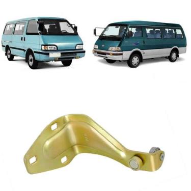 Imagem de Carrinho guia inferior asia topic kia besta 1992 a 1997 da porta centr