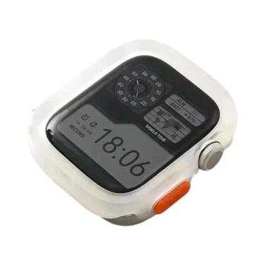 Imagem de Capa De Silicone Macia Para Apple Watch Series 7 6 5 4 3 2 1 Proteção 