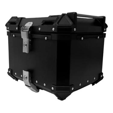 Imagem de Bauleto 45l Alumínio Reforçado Bagageiro Suporte Universal
