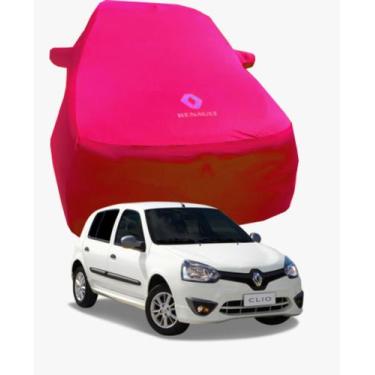 Imagem de Capa de Carro Renault Clio Tecido  Lycra Premium - Cadilhe Capas, Verm