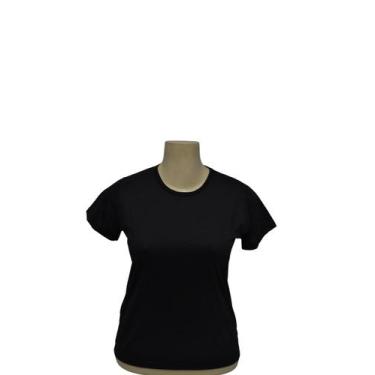 Imagem de Baby Look Preta Estampa Moderna Estilo Jovem e Confortável TAMANHO:PCO