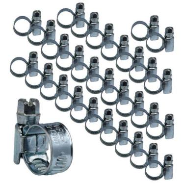 Imagem de KIT 30 Abraçadeira 9X13mm com parafuso sextavado - Acrel