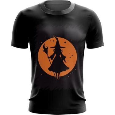Imagem de Camiseta Dryfit Bruxa Halloween Laranja Festa 4 - Kasubeck Store®, Bab