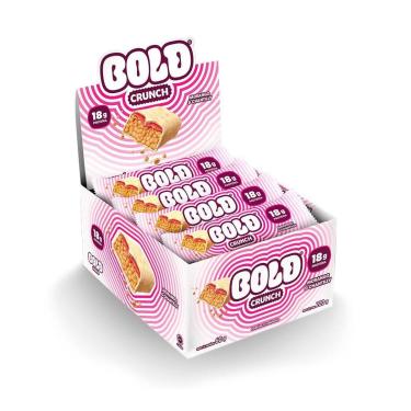 Imagem de BARRA DE PROTEINA BOLD CRUNCH MORANGO CHANTILLY-Unissex
