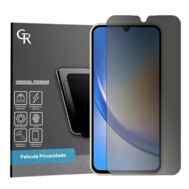 Imagem de Película Hidrogel Privacidade Para Samsung Galaxy A34 - Global Revolut