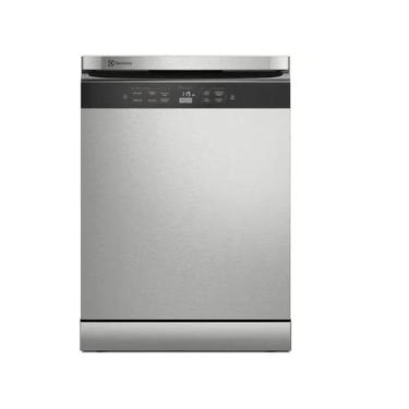 Imagem de Lava-Louças Electrolux com a porta Inox, 14 Serviços, 07 Programas de 