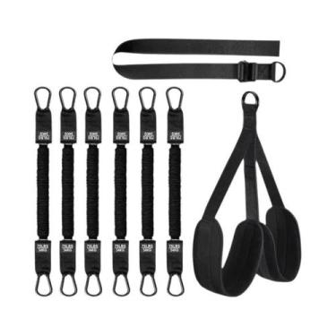 Imagem de Conjunto De Faixas De Resistência Para Assistência Em Barra Fixa Para 