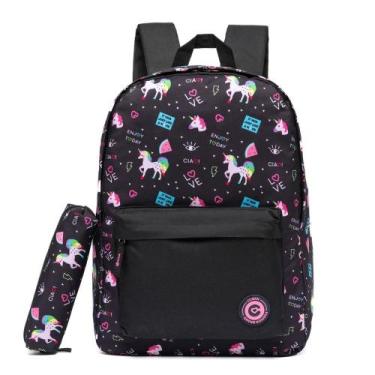 Imagem de Mochila Feminina Notebook Moderna Faculdade Reforçada - Coban