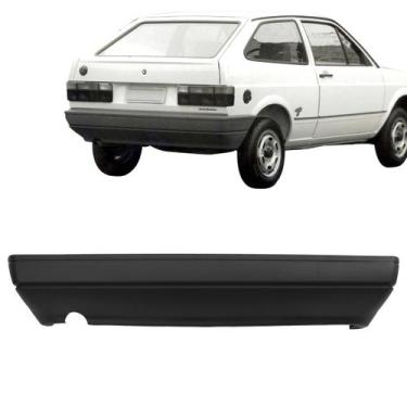 Imagem de Parachoque Traseiro Gol 87 88 89 90 91 92 93 94 Preto - Dts