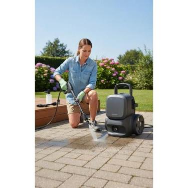 Imagem de Lavadora Alta Pressão 1850PSI 1500W Snow Foam Preta - Congratulations 