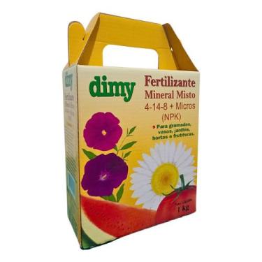 Imagem de Adubo 04-14-08 (NPK) Dimy 1kg