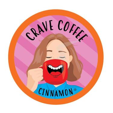 Imagem de Cápsulas de Café sabor Canela 100u, Keuring Kcup, CRAVE COFFEE, Marrom