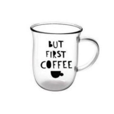 Imagem de Xícara coffe time em vidro borossilicato 350ml - DYNASTY