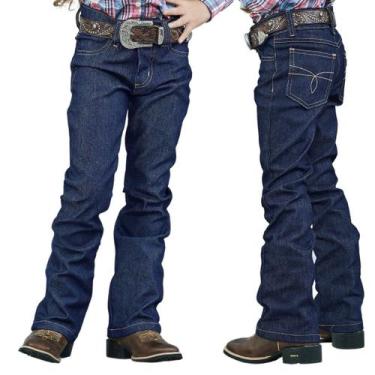Imagem de Calça Infantil Country Menina Dock's Wastern Stone Flare Ref.02450, 10