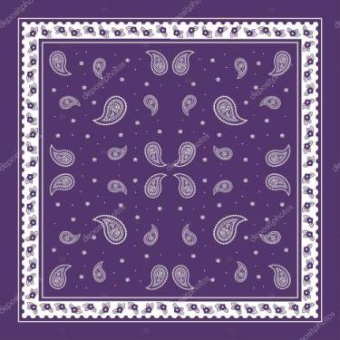 Imagem de Bandana roxo - TOTALMIX