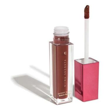 Imagem de Batom Líquido Niina Secrets Skinny Matte Castanho Begônia 5ml Eudora