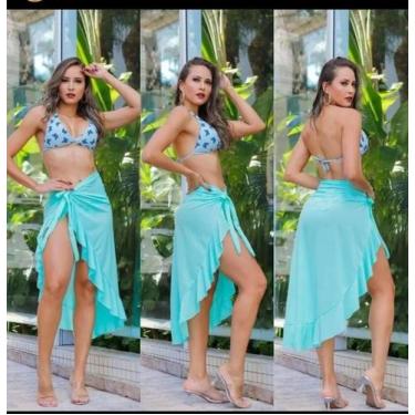 Imagem de Saída de praia tamanho único  - Jej faschion boutique 
