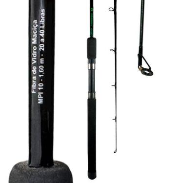 Imagem de Vara Pesca MIG Tambaqui 20-40lb Inteiriça MIP10 1,60m Fibra de Vidro M