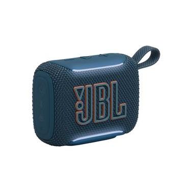 Imagem de Caixa de Som Portátil JBL Go 5 Azul com Potência de 4,2W RMS, Bluetooth a Prova d'água IP67