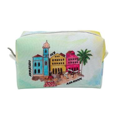Imagem de Nécessaire Box Coleção Aquarela, Brasil Salvador - We Go To, G