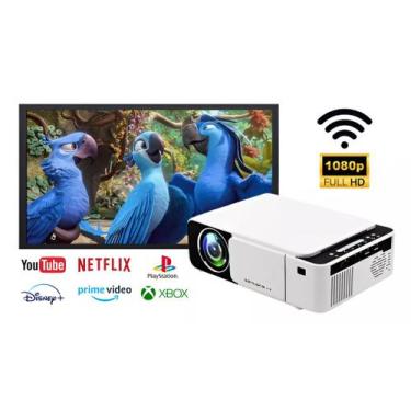Imagem de Projetor Espelhamento Celular Datashow HDMI Usb Wifi 1080p - Bm Ecomme