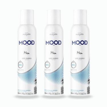 Imagem de Kit 3 Antitransp. AE Men Mood 150ml Desodorante Masculino - AE (Above/