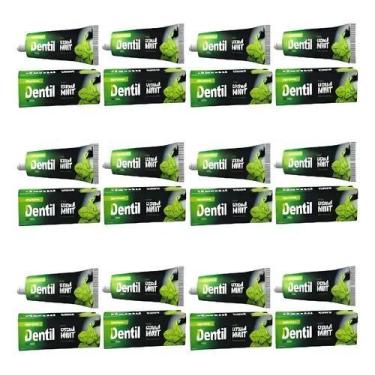 Imagem de Creme Dental Dentil Ultra Mint Sem Flúor Kit 12 Unidades