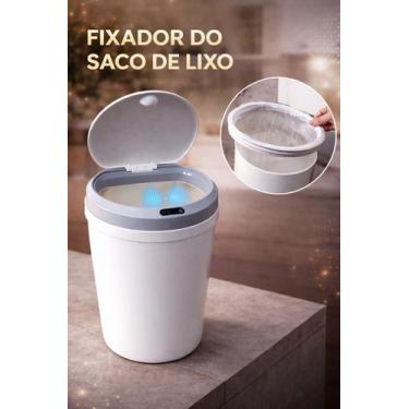 Imagem de Lixeira Automática Inteligente C/ Sensor 12L Cozinha - MOREIRA IMPORT5
