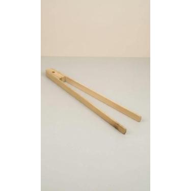 Imagem de Pinça Multiuso Bambu Cozinha 30cm - Congratulations Store