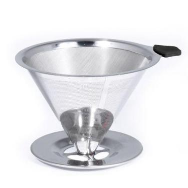 Imagem de Coador Para Café Pour Over Bialetti Em Aço Inox Italiano