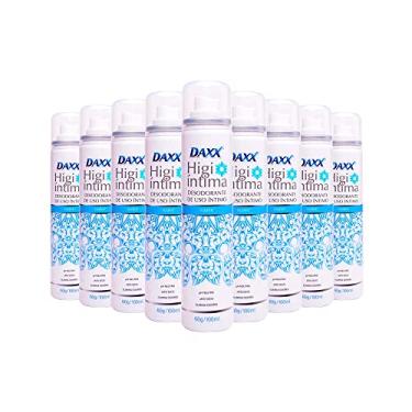 Imagem de Desodorante Íntimo Daxx Higi Íntima Suave Aerosol pH Neutro Jato Seco com 100ml (Kit com 9)
