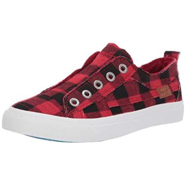 Imagem de Blowfish Malibu Brincadeira feminina, Red Buffalo Check, 36